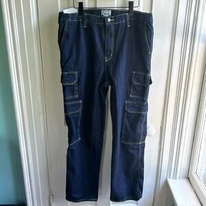 Liberty Blues Blue Relaxed Fit Straight Leg Jeans
